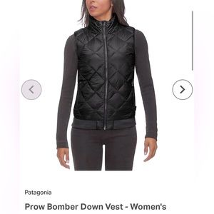 Patagonia Down Water Repellent Vest Reg $149